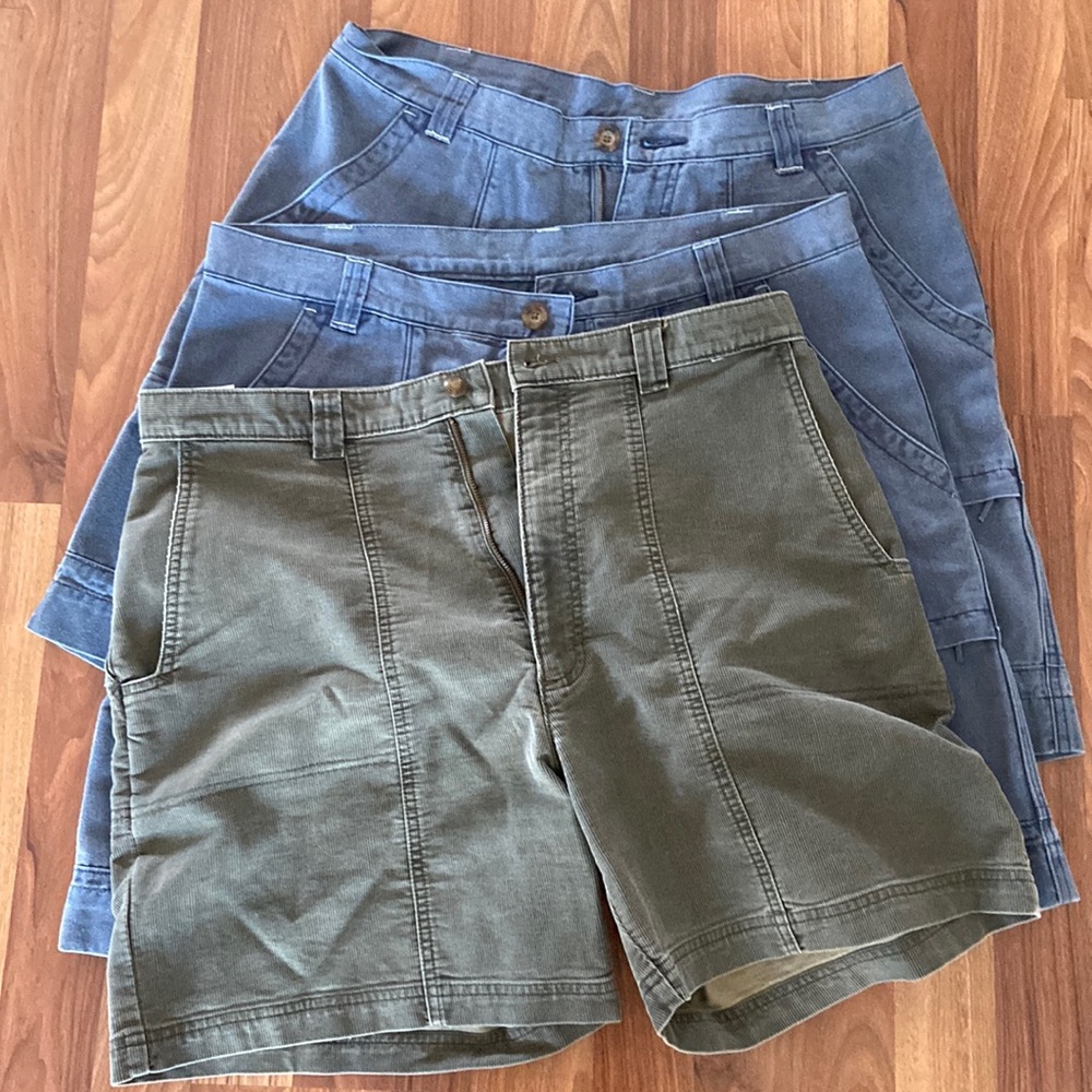 WOOLRICH Mens Shorts size 36, 3 pairs